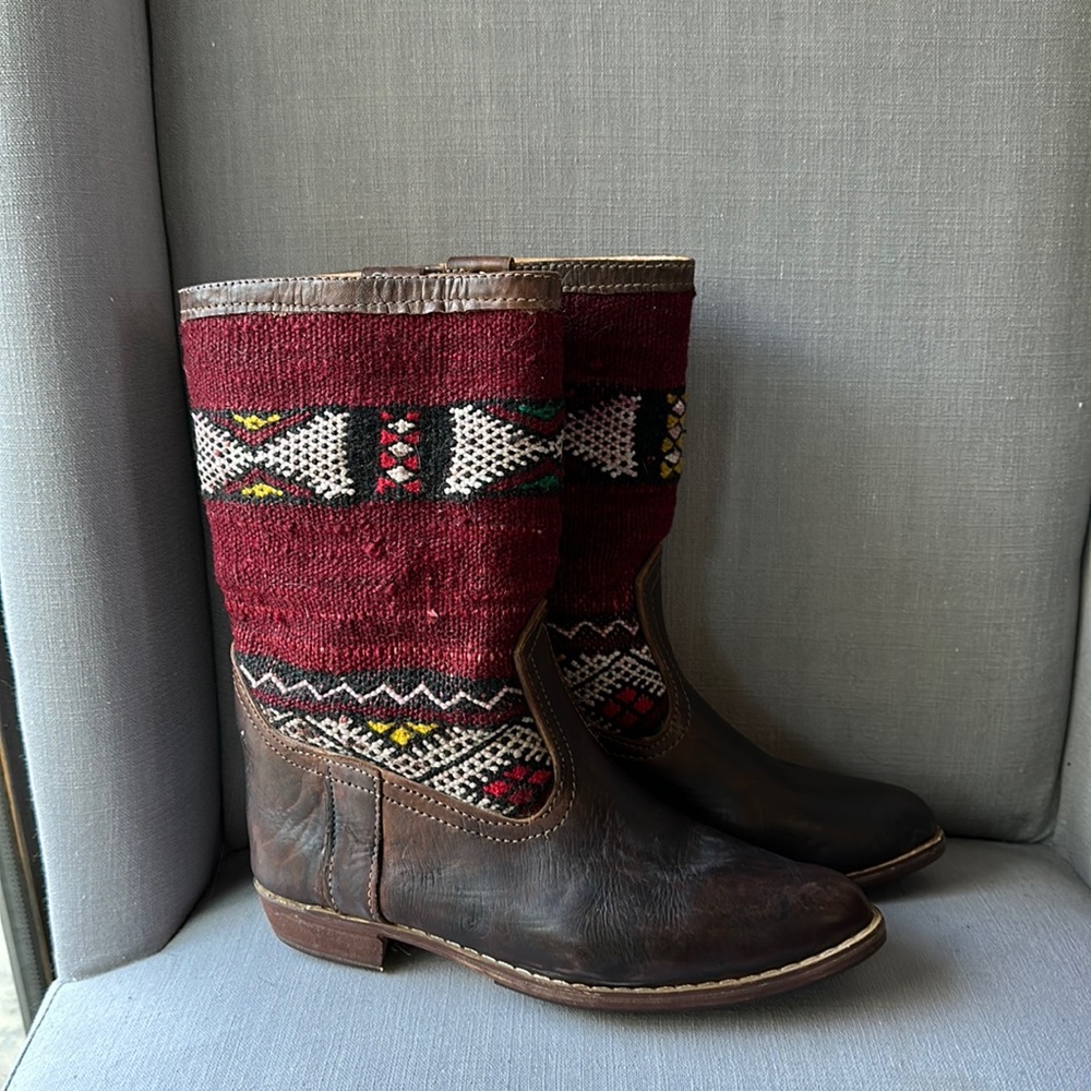 Boho Kilim Boots